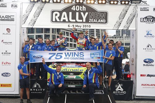 Ford meest succesvolle merk in geschiedenis van WRC na zege Latvala